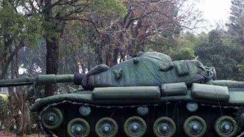 井陉充气坦克目标车